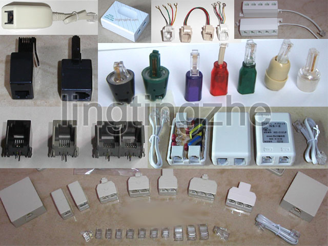  Telephone Cables, Accessories-623k / 616e / 623pcb Jack, Video And T. V Lin (Câbles téléphoniques, accessoires-623K / 616E / 623pcb Jack, vidéo et T. V L)