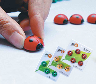  Mini Ladybug Magnet ( Mini Ladybug Magnet)