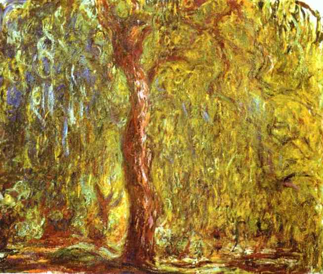 Willow Oil Painting ( Willow Oil Painting)