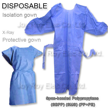  Disposable Non-Woven Isolation Gown