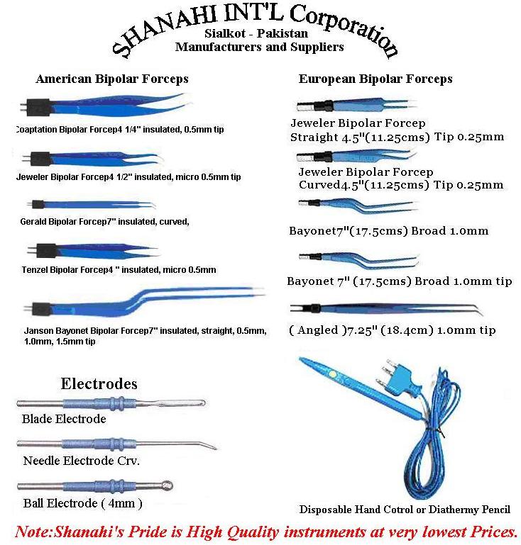  Cautery Instruments (Прижигание Инструменты)