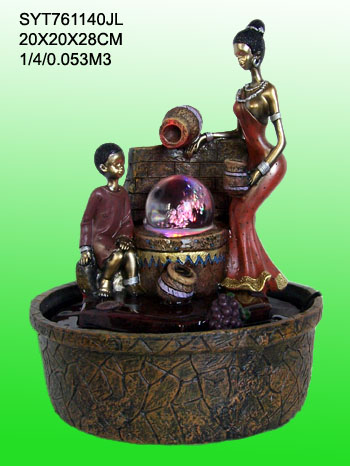  Polyresin Water Fountain, Table Fountain (Polyresin Trinkbrunnen, Tisch-Brunnen)