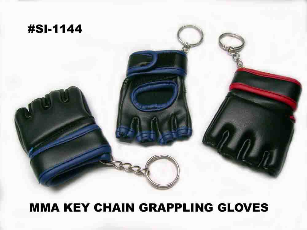 Key Chains Grappling Gloves With Holes In Palm (Key Chains Gants de Grappling avec des trous dans Palm)