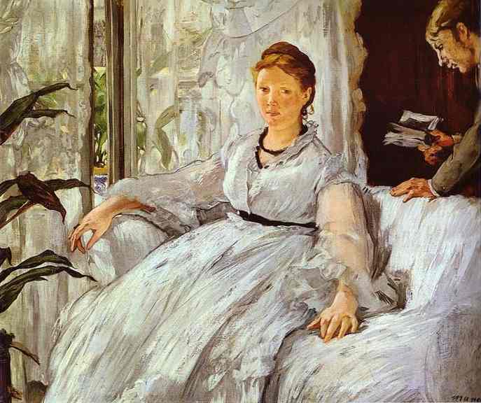  Reading, Impressionism Portrait Oil Painting ( Reading, Impressionism Portrait Oil Painting)