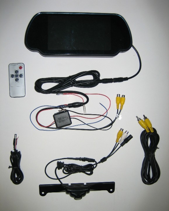  License Plate Frame Rear View System (License Plate Frame Вид сзади система)