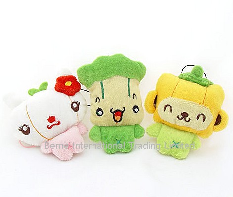 Vegetables Series-So Cute Cell Phone Strap (Овощи Series-So Cute сотового телефона ремешок)
