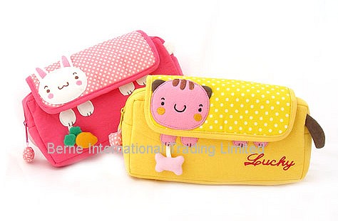  Lovely Animal Series (I), Pencil Bag & Cosmetic Bag (Lovely Животный серии (I), Pencil Bag & Cosmetic Bag)