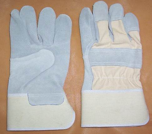  Leather Industrial Gloves ()