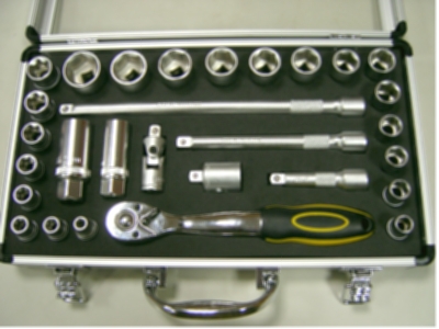  29pcs-1 / 2 Dr. Socket Wrench Set (29 perle-1 / 2 Dr. Socket Wrench Set)