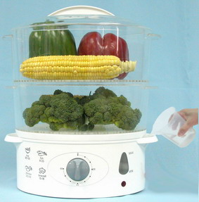 2 In 1 Family Food Steamer (2 In 1 Familie Dampfgarer)