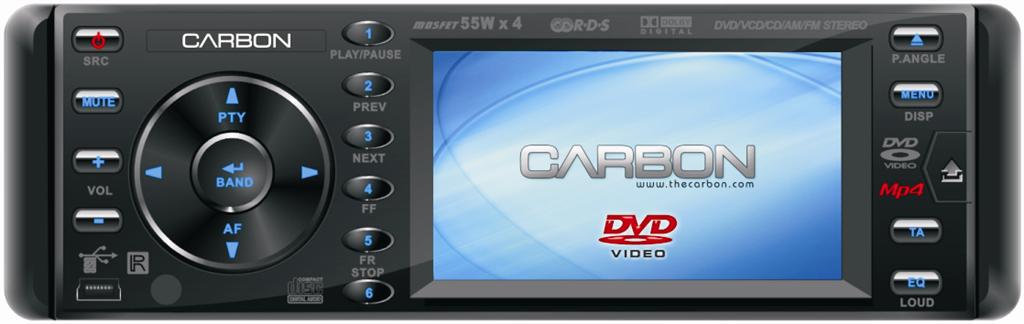  Car DVD Player With Monitor 1 Din