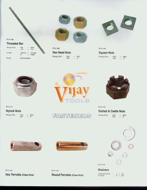  Fasteners Like Bolts, Nuts & Washers ( Fasteners Like Bolts, Nuts & Washers)