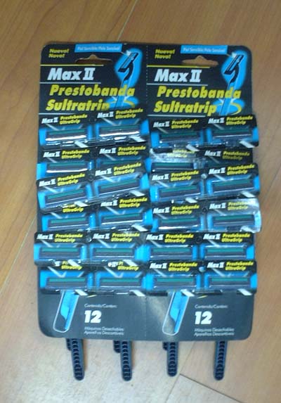  Triple Blade Disposable Razor (Triple Blade Einwegrasierer)