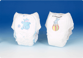  Baby Pull-Up Diaper Pants