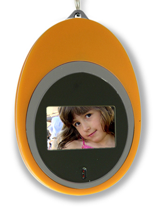  Digital Photo Frame - Egg Key Chain ( Digital Photo Frame - Egg Key Chain)