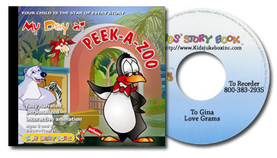  Personalised CDs and Interactive Storybooks (Personalisierte CDs und Interaktive Bilderbücher)