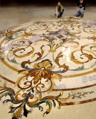  Water Jet Medallion Flooring ( Water Jet Medallion Flooring)