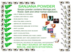 Herbal Sanjana Powder (Sanjana poudre à base de plantes)