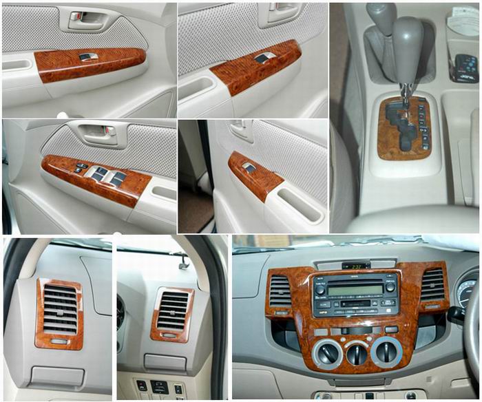  Interior Wooden Dashboard And Door Kit