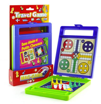  Magnetic Chinese Chequers & Ludo (Magnetische Chinesisch Chequers & Ludo)