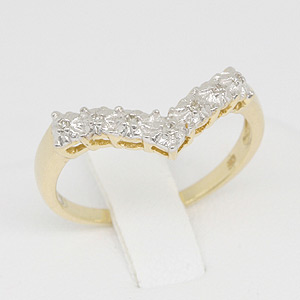 9k Solid Yg Genuine Diamond Ring (9k Solid Yg Genuine Diamond Ring)