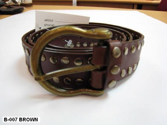  Leather Belt (Ceinture en cuir)