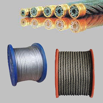  PVC Coated Galvanized Wire Rope (ПВХ-покрытием оцинкованный трос)
