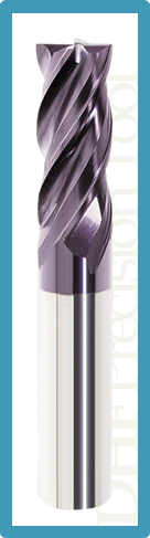  High Hardened End Mill (High End Mill durci)