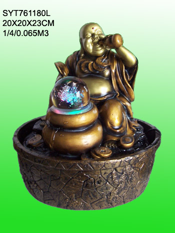  Polyresin Table Fountain, Inner Fountain (Buddha Fountain) ( Polyresin Table Fountain, Inner Fountain (Buddha Fountain))