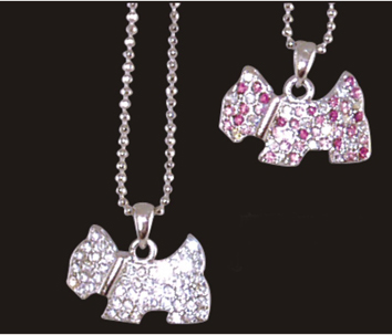  Rhinestone Pet Necklace