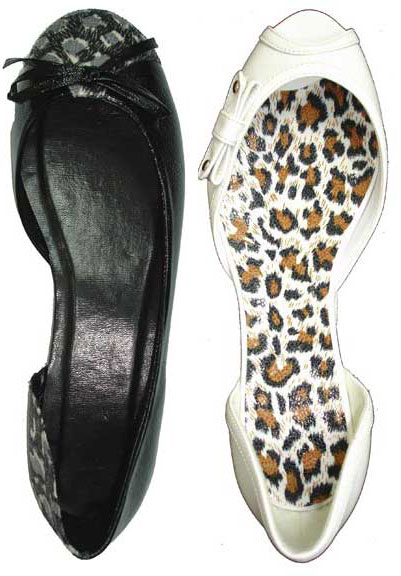 Women Fashion Leopard Flat Ballet Shoes (Women Fashion Leopard Flat Ballet Shoes)