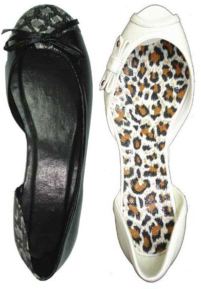  Women Fashion Leopard Ballet Flat Shoes (Женщины моды Leopard балета квартира обувь)