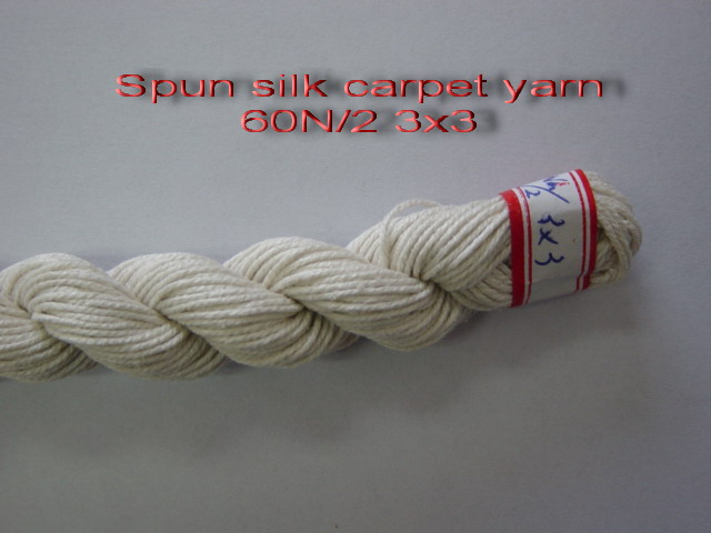  Spun Silk Carpet Yarn (Spun шелковый ковер Пряжа)