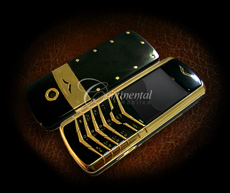 Continental Presidential Piece - 24k Gold Plated Mobile Phone