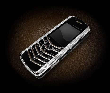  Continental Royal Piece 24k Gold Plated Diamond Mobile Phone