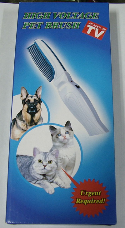  High Voltage Pet Brush