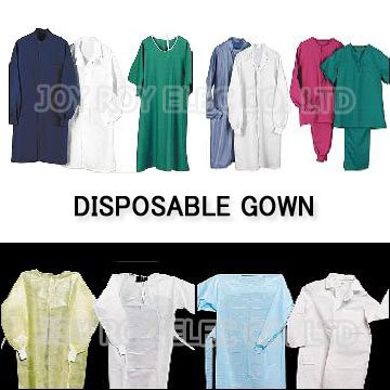  Disposable Gowns, Protective Apparel, Coveralls