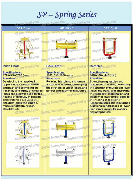  Outdoor Fitness Equipments, Sports Equipments, Sports Goods