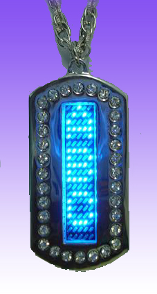  LED Dog Tag (Светодиодные медальон)