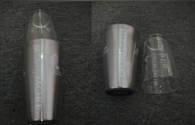  Boston Shaker With Plastic Coating (Бостон шейкер с пластиковым покрытием)