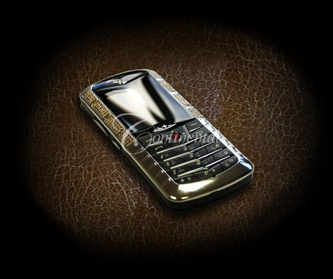  Continental CEO Piece-24k White Gold Plated Diamond Mobile