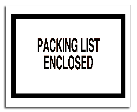  Packing List Envelope (Packing List Enveloppe)
