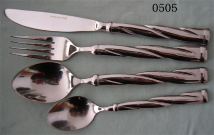  Stainless Steel Flatware-0505 (Столовые приборы из нержавеющей стали-0505)