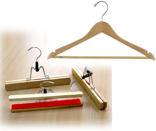  Wooden Hanger Trouser Hanger (Wooden Hanger Pantalons Hanger)