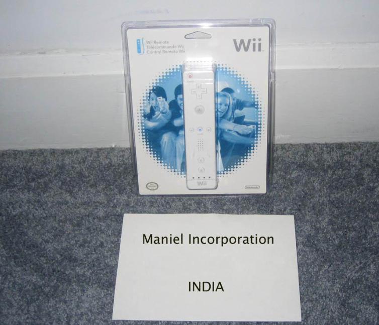  Nintendo Wii Controller (Nintendo Wii контроллера)