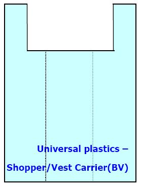  Plastic T-Shirt Bag ( Plastic T-Shirt Bag)