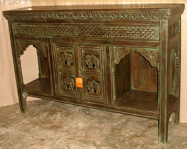  Carved Side Cabinet (Carved Side Cabinet)