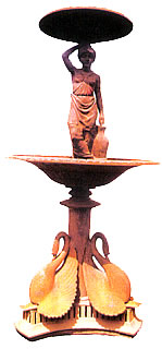  Cast Iron Garden Fountain (Fonte de jardin Fontaine)