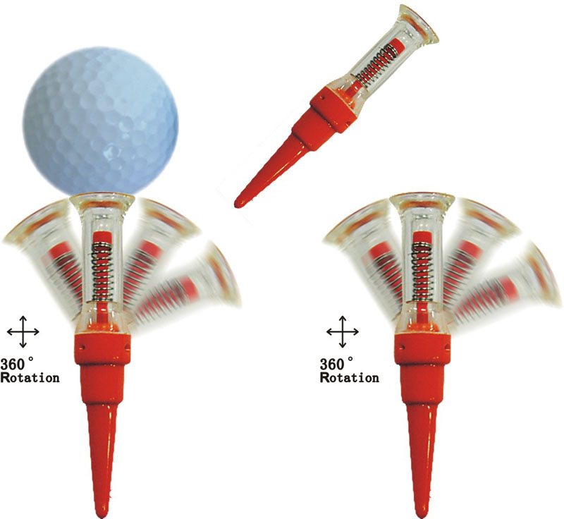  Super Spring Golf Tee (Super Spring Golf Tee)