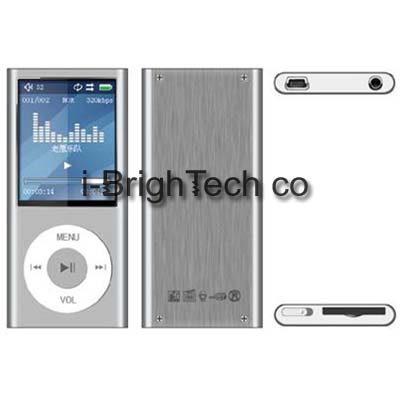  2 Black Label MP4 Player With Mini SD Slot (2 Bl k Label MP4 Player с мини-SD слот)